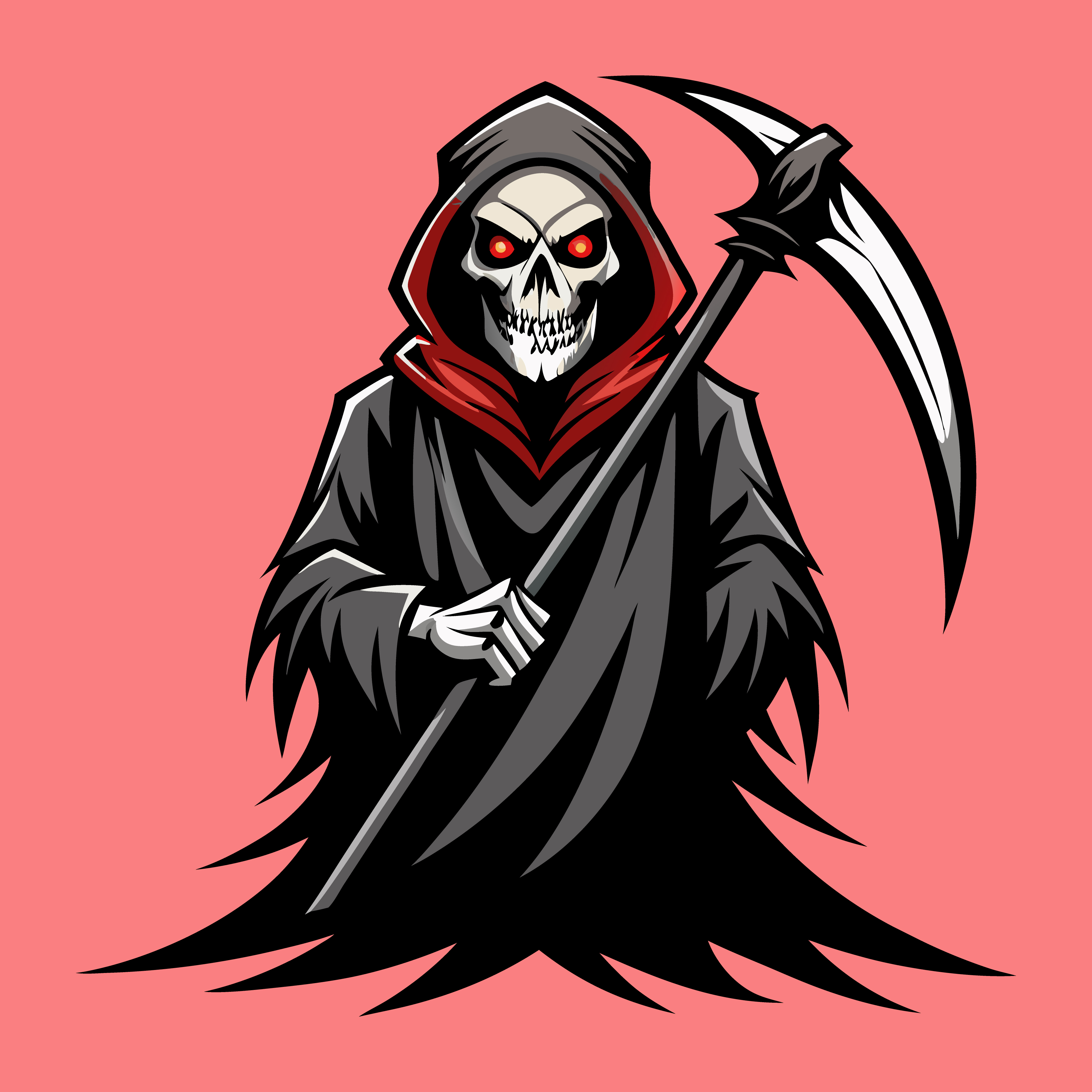 Mythical Grim Reaper Vector